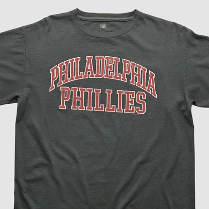 Philadelphia Phillies 2000s T-shirt - Charcoal Vintage