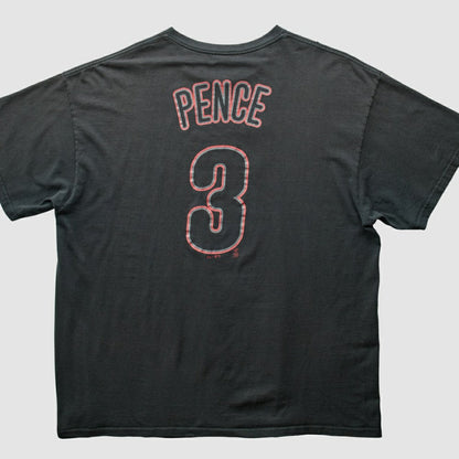 Philadelphia Phillies Majestic 2010s T-shirt - Black Vintage