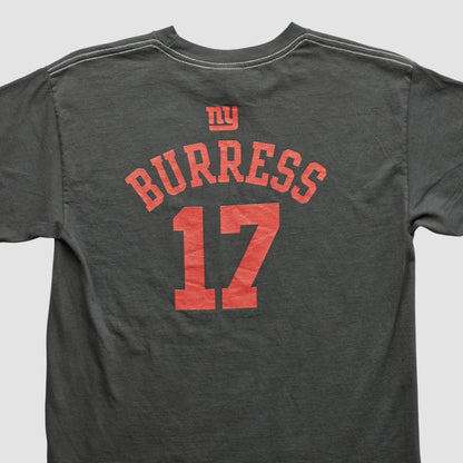 New York Giants 2008 T-shirt - Charcoal Vintage on sale