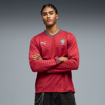 Portugal National Team 2026 Home Replica Long Sleeve Jersey - Red | Puma sale