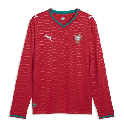 Portugal National Team 2026 Home Replica Long Sleeve Jersey - Red | Puma sale