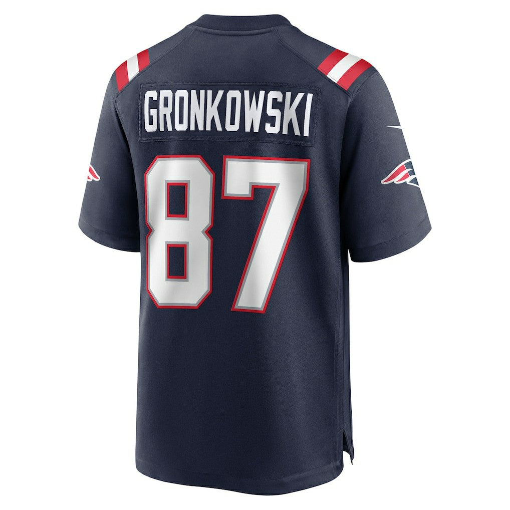 Rob Gronkowski New England Patriots Team Retired Player Game Jersey - Navy | Nike discount