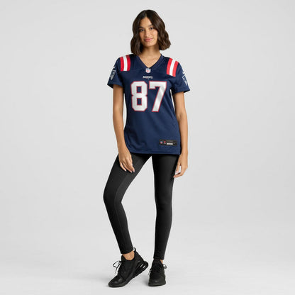 Rob Gronkowski New England Patriots Women's Team Retired Player Game Jersey - Navy | Nike online