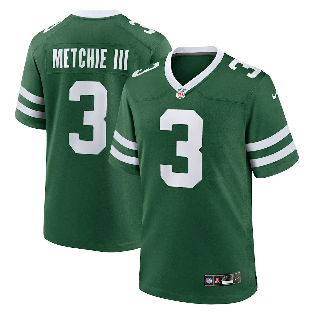 John Metchie III New York Jets Team Game Jersey - Legacy Green | Nike online