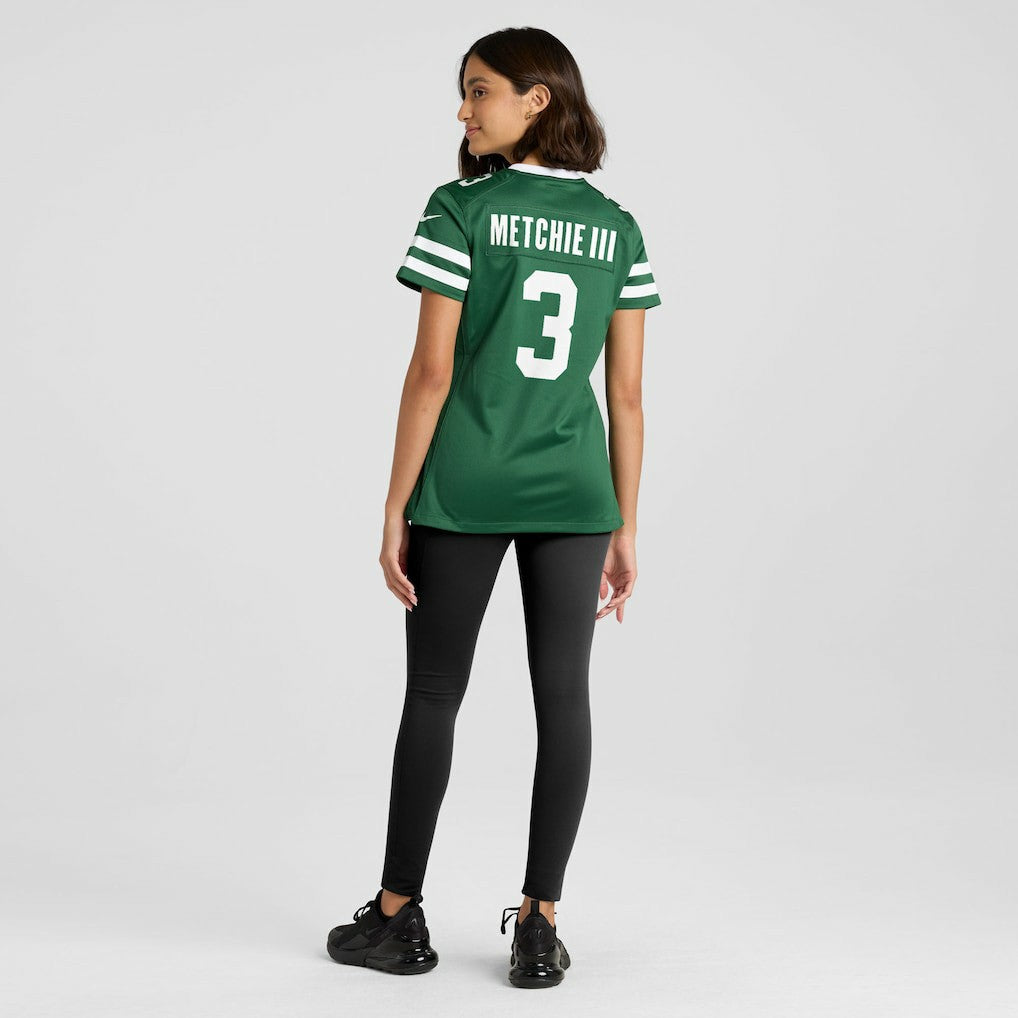 John Metchie III New York Jets Women's Team Game Jersey - Legacy Green | Nike cheap