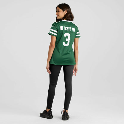 John Metchie III New York Jets Women's Team Game Jersey - Legacy Green | Nike cheap