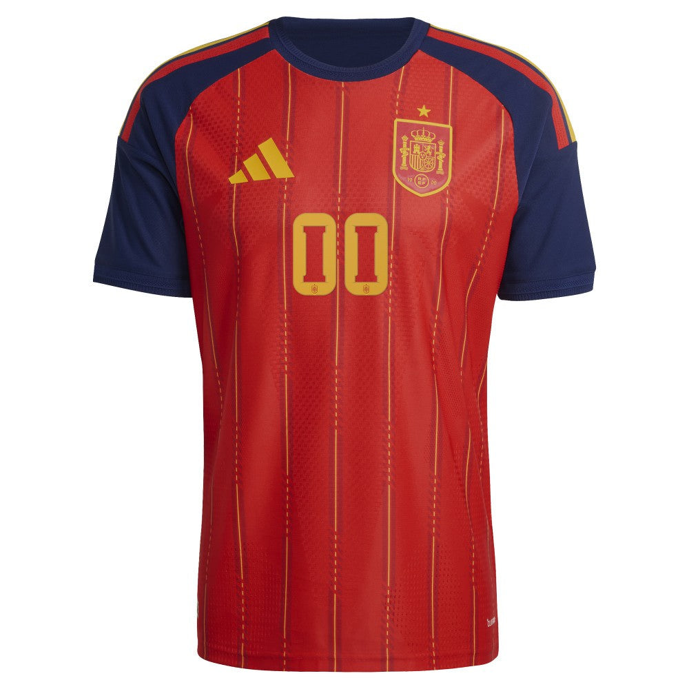 Spain National Team FIFA x World Cup 2026 Home On Field Custom Jersey - Red | Adidas online