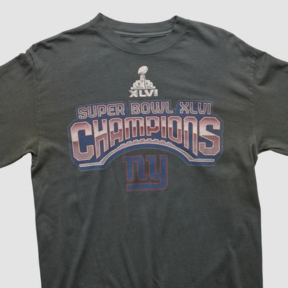 New York Giants 2012 Long Sleeve T-shirt - Black Vintage cheap