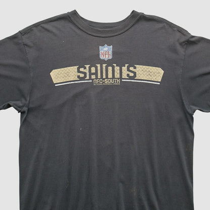 New Orleans Saints Reebok 2000s T-shirt - Black Vintage on sale
