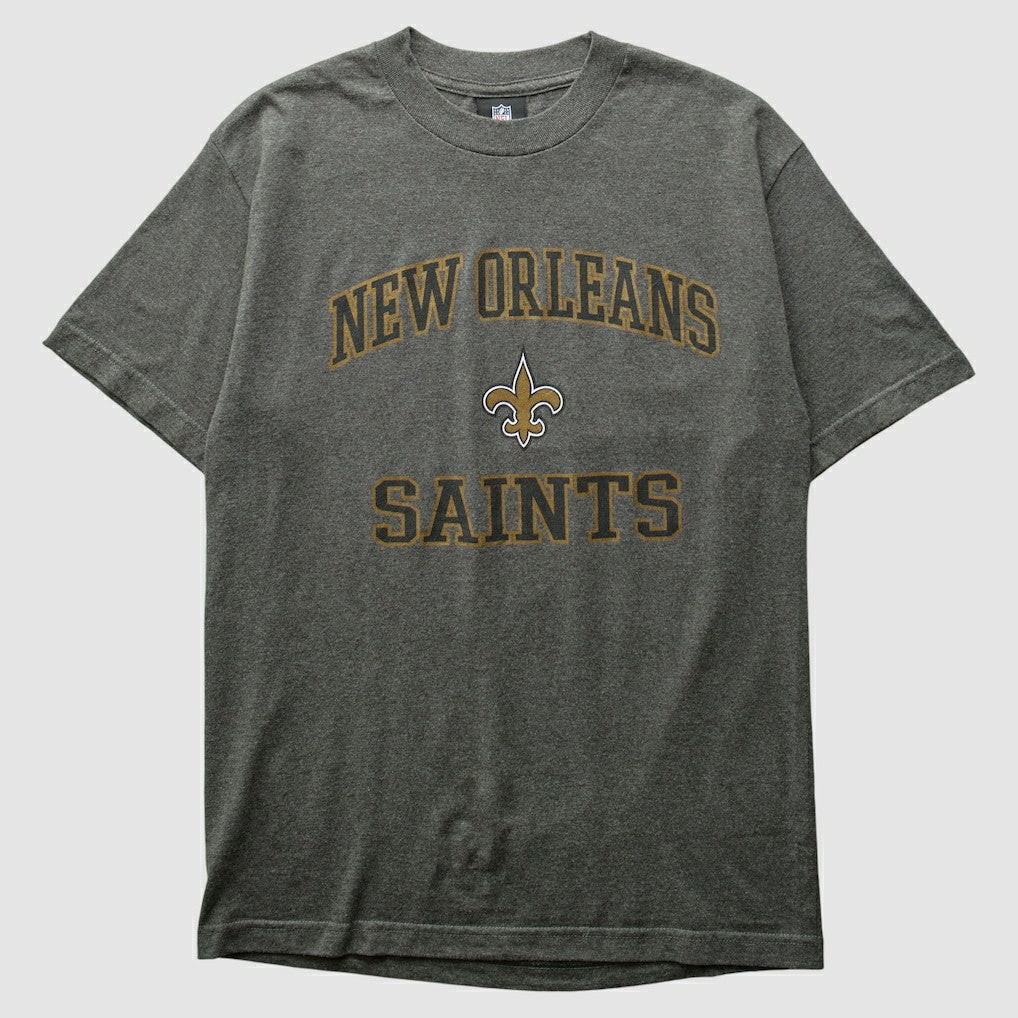 New Orleans Saints NFL 2010s T-shirt - Dark Heather Gray Vintage outlet