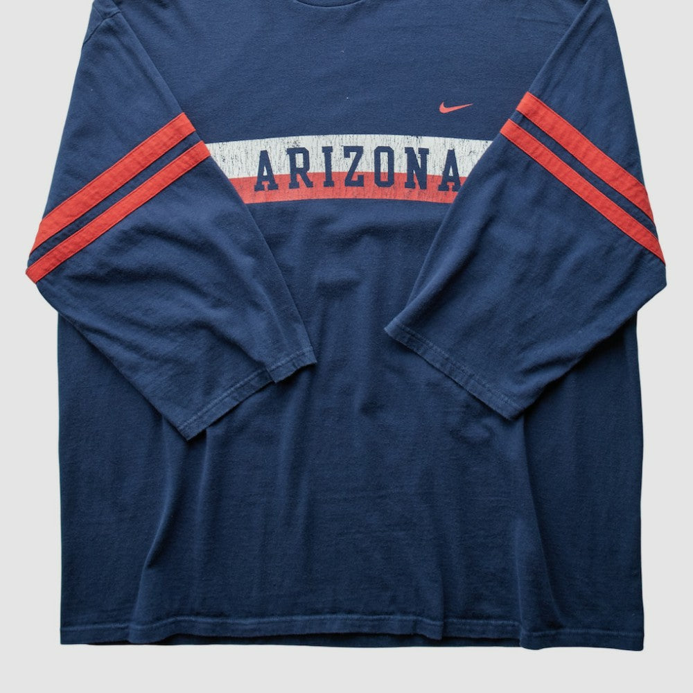 Texas Rangers 2000s Long Sleeve T-shirt - Navy Vintage | Nike