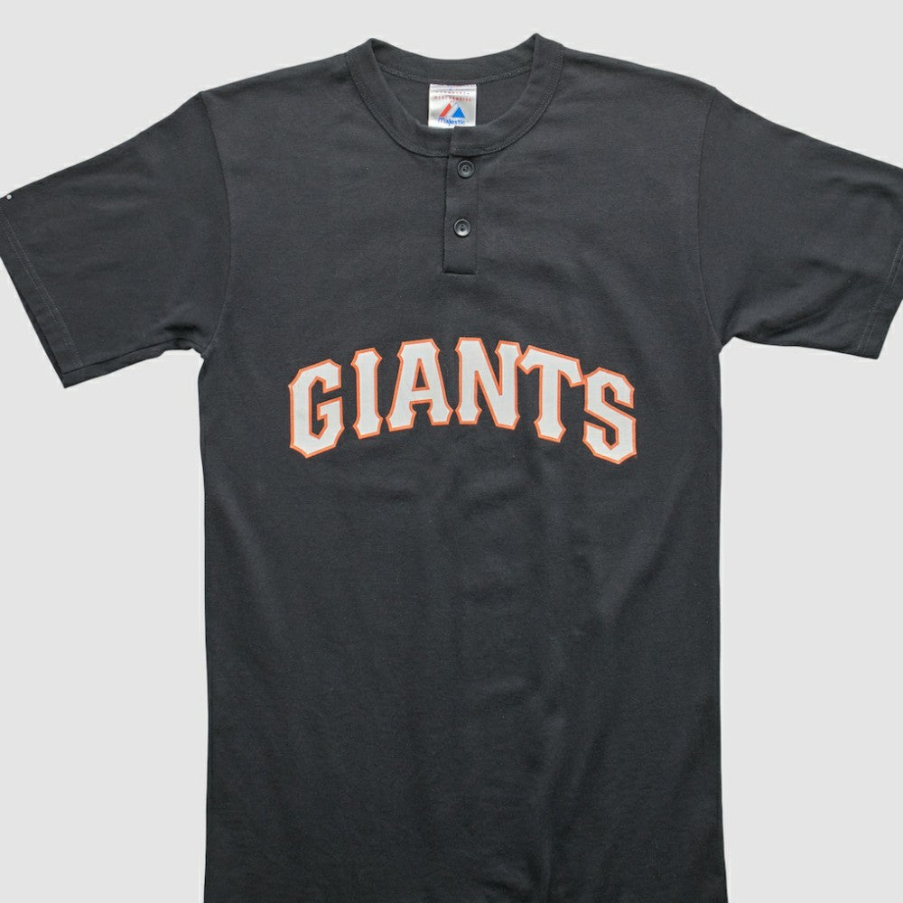 San Francisco Giants Majestic 2000s T-shirt - Black Vintage