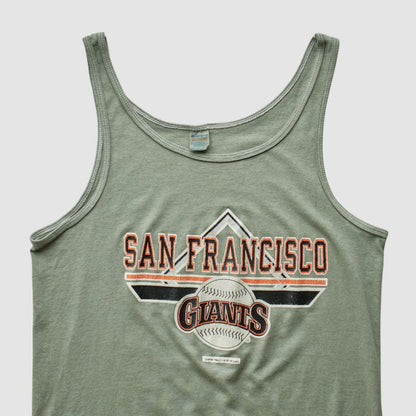 San Francisco Giants Champion 90s Tank - Olive Vintage