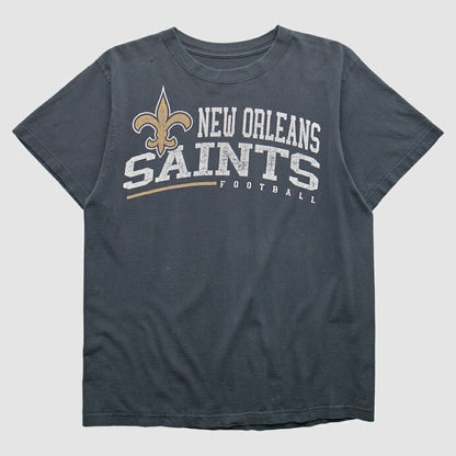 New Orleans Saints Reebok 2000s T-shirt - Black Vintage on sale