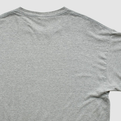 Texas Rangers Delta 2000s T-shirt - Heather Gray Vintage