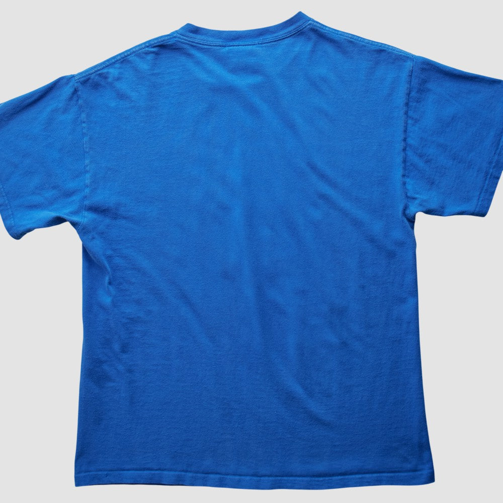 Milwaukee Brewers Majestic 2000s T-shirt - Blue Vintage