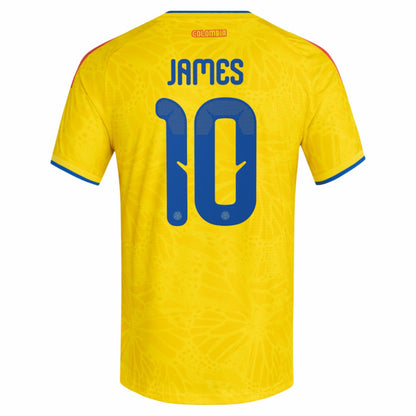 James Rodriguez Colombia National Team 2026 Home Jersey - Yellow | Adidas shop