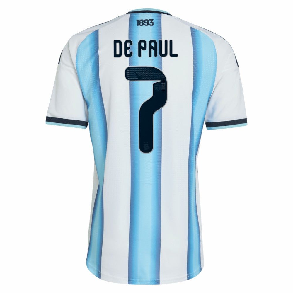 Rodrigo De Paul Argentina National Team 2026 Home Jersey - White | Adidas outlet