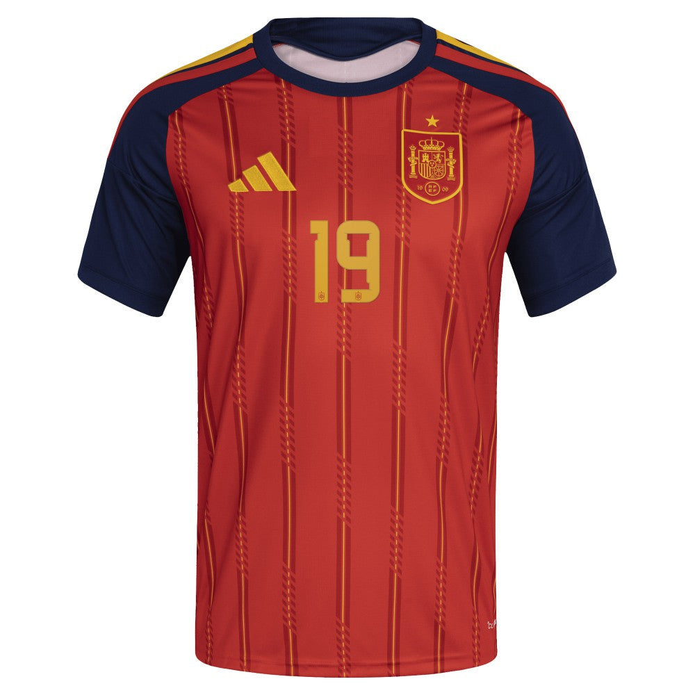 Lamine Yamal Spain National Team 2026 Home Replica Jersey - Red | Adidas outlet