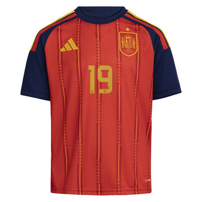 Lamine Yamal Spain National Team Youth 2026 Home Replica Jersey - Red | Adidas online