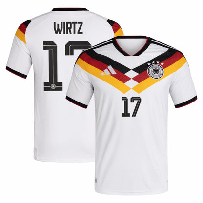 Florian Wirtz Germany National Team 2026 Home Jersey - White | Adidas cheap