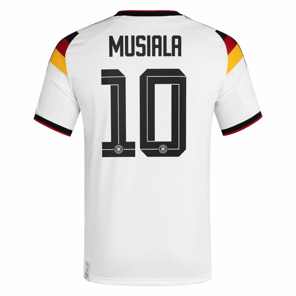 Jamal Musiala Germany National Team 2026 Home Replica Jersey - White | Adidas cheap