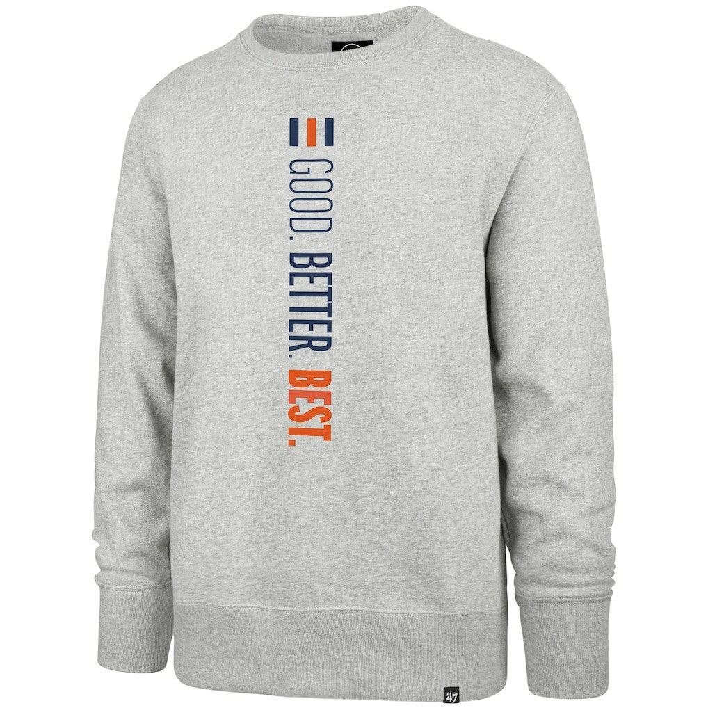 Chicago Bears '47 Good. Better. Best. Franklin Sweatshirt - Heather Gray for sale