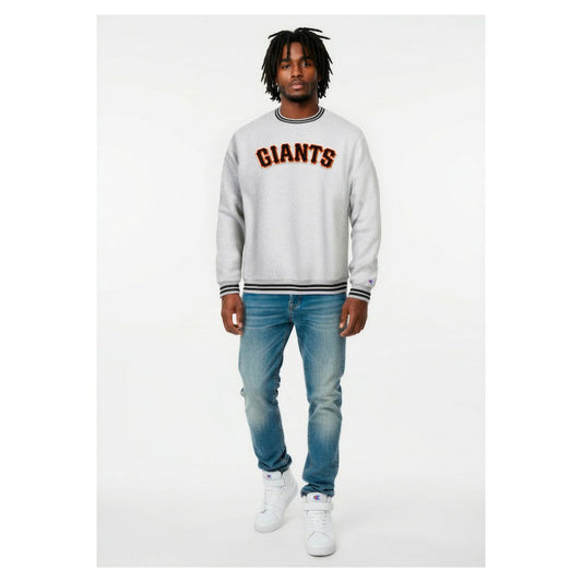 San Francisco Giants Champion Reverse Weave Sweatshirt - Heather Gray