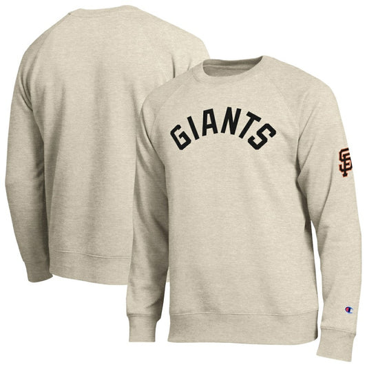San Francisco Giants Champion All-Star Soft Felt Sweatshirt - Oatmeal