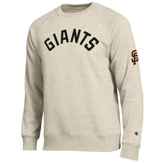 San Francisco Giants Champion All-Star Soft Felt Sweatshirt - Oatmeal
