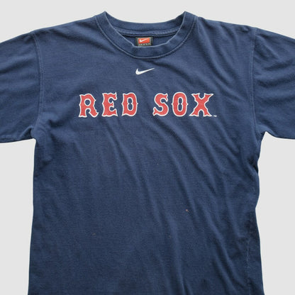 Boston Red Sox 2000s T-shirt - Navy Vintage | Nike