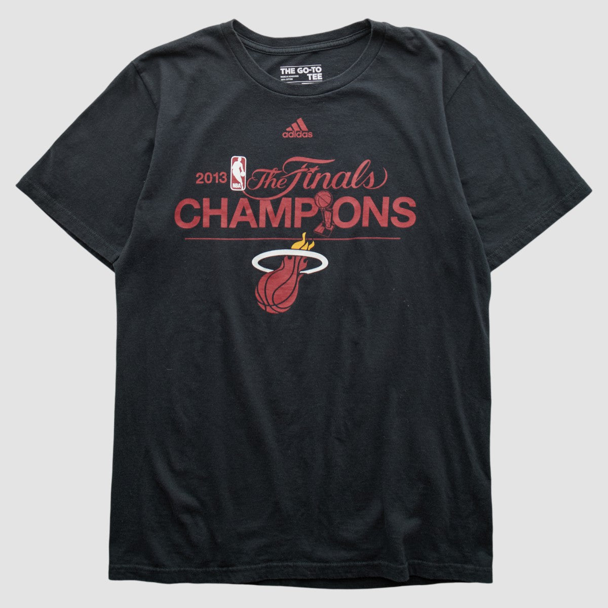 Miami Heat 2013 T-shirt - Black Vintage | Adidas outlet
