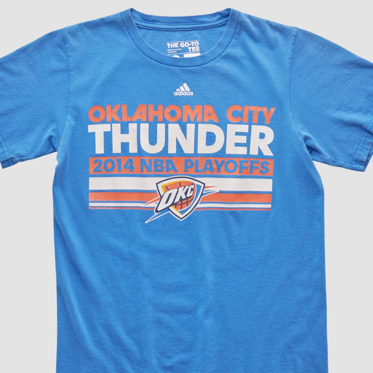 Oklahoma City Thunder 2014 T-shirt - Blue Vintage | Adidas sale