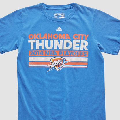 Oklahoma City Thunder 2014 T-shirt - Blue Vintage | Adidas sale