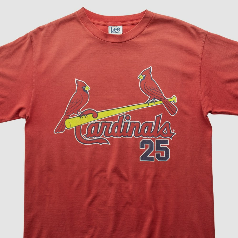 St. Louis Cardinals Lee Apparel 2001 T-shirt - Red Vintage