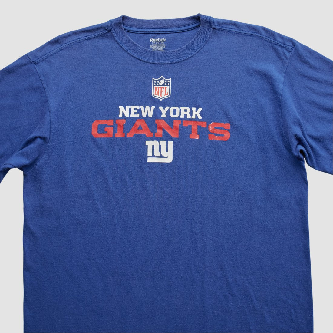 New York Giants Reebok 2000s T-shirt - Blue Vintage on sale