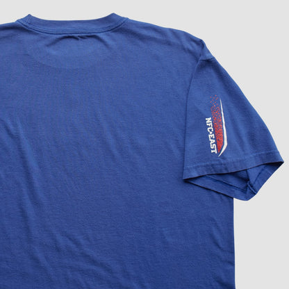 New York Giants Reebok 2000s T-shirt - Blue Vintage on sale