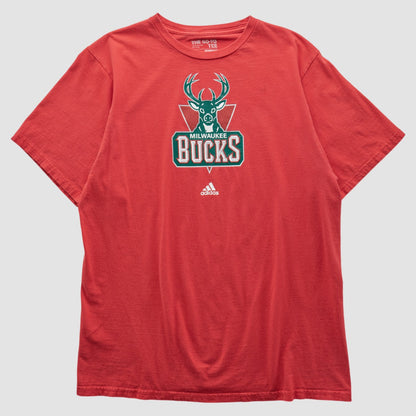 Milwaukee Bucks 2010s T-shirt - Red Vintage | Adidas shop