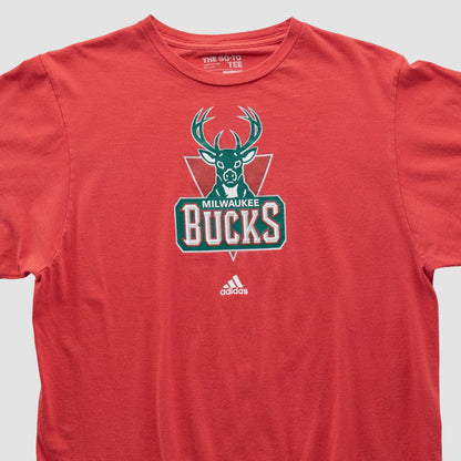 Milwaukee Bucks 2010s T-shirt - Red Vintage | Adidas shop