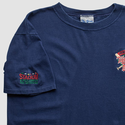 Minnesota Twins The Game 90s T-shirt - Navy Vintage