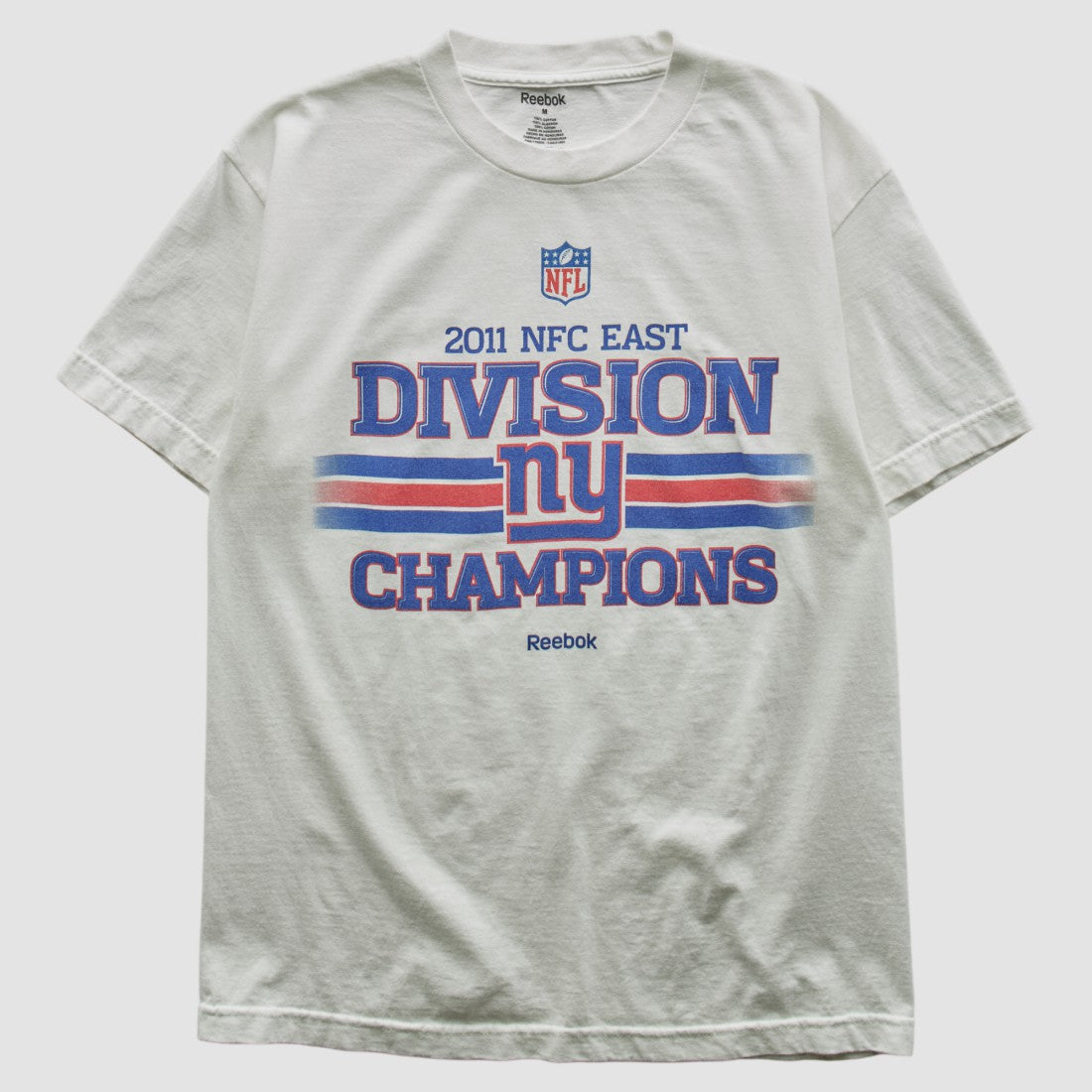 New York Giants Reebok 2011 T-shirt - White Vintage discount