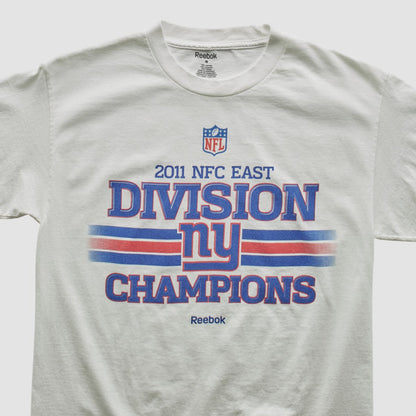 New York Giants Reebok 2011 T-shirt - White Vintage discount