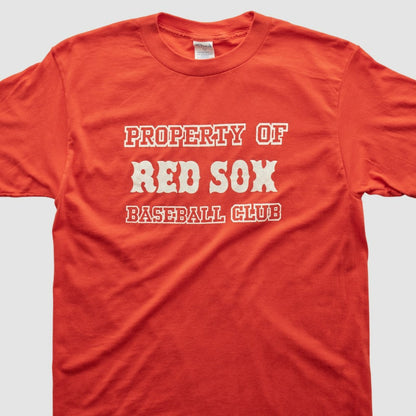 Boston Red Sox Ched 80s T-shirt - Red Vintage