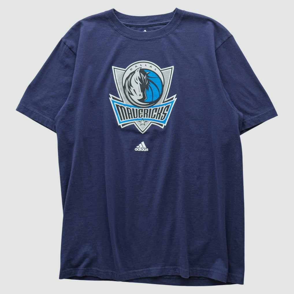 Dallas Mavericks 2000s T-shirt sale - Navy Vintage | Adidas on sale