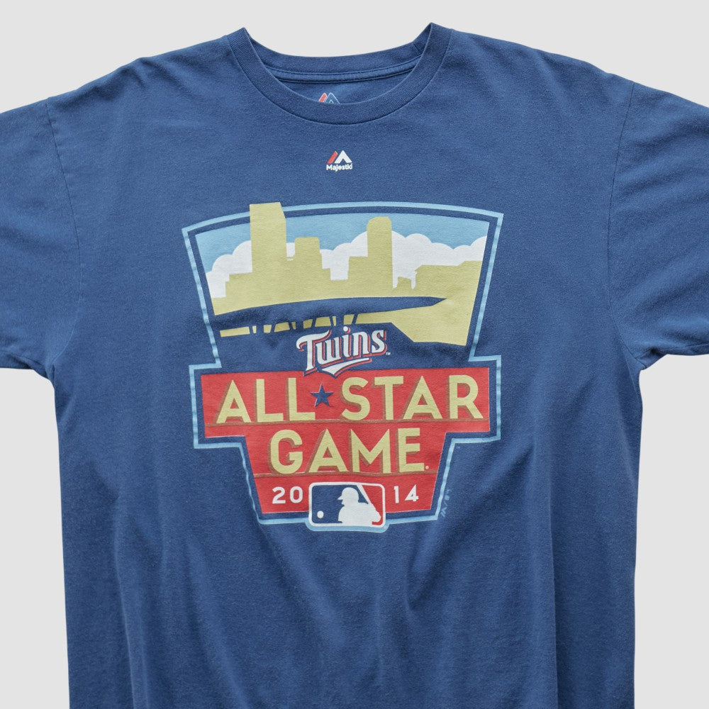 Minnesota Twins Majestic 2014 T-shirt - Blue Vintage