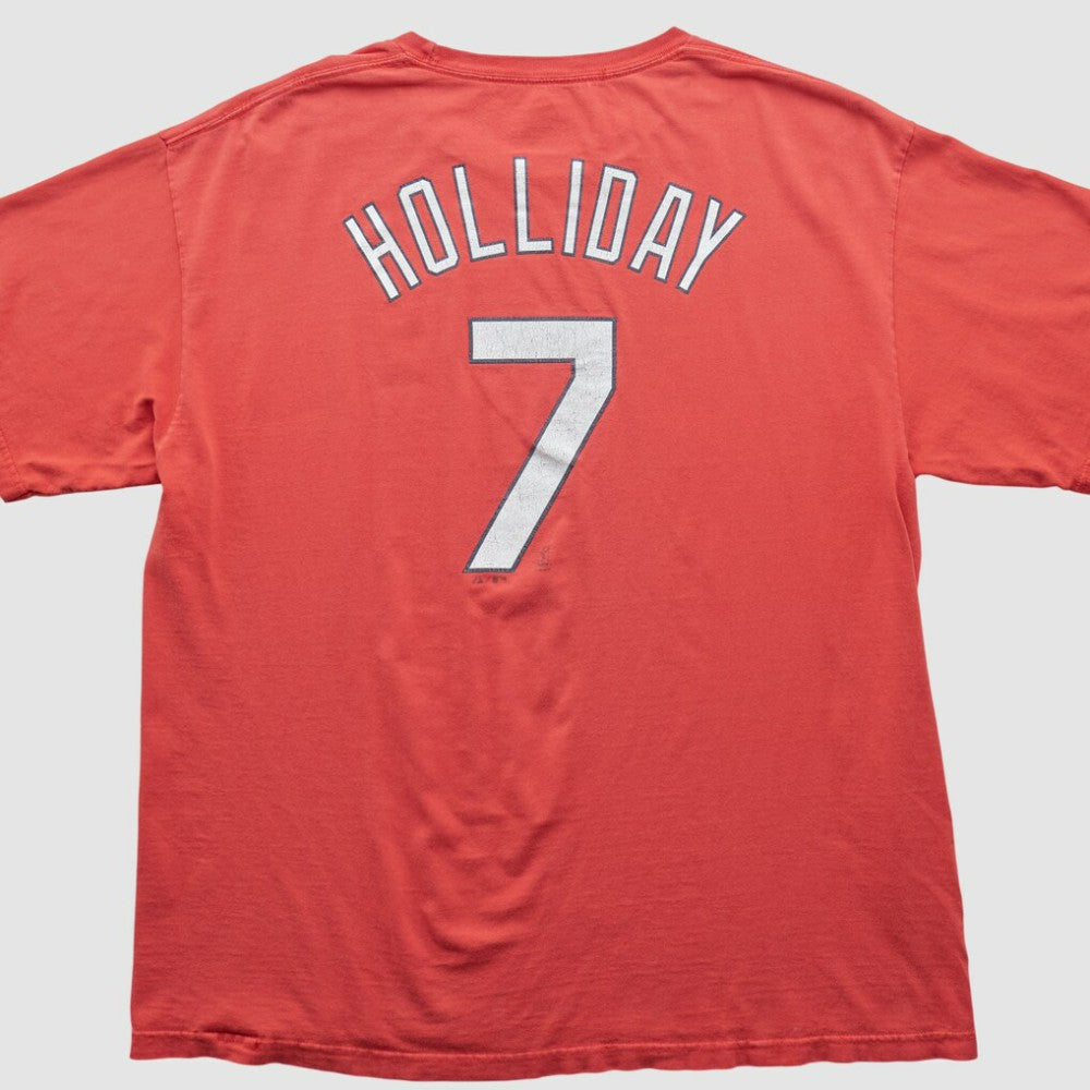 St. Louis Cardinals Majestic 2010s T-shirt - Red Vintage