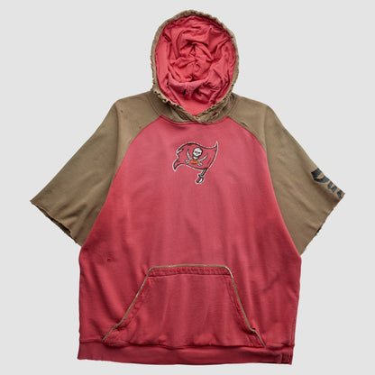 Tampa Bay Buccaneers Reebok 2000s Hooded Pullover Sweatshirt - Red Vintage sale