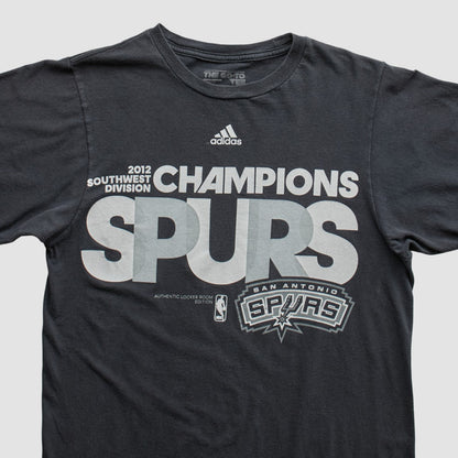San Antonio Spurs 2012 T-shirt - Black Vintage | Adidas for sale