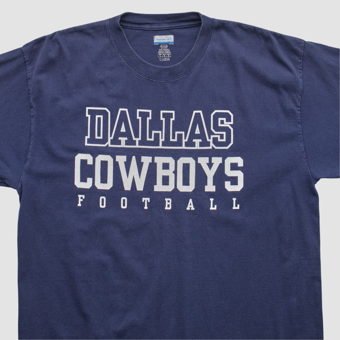Dallas Cowboys Reebok 2000s Long Sleeve T-shirt - Navy Vintage cheap
