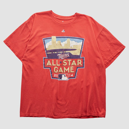 Minnesota Twins Majestic 2014 T-shirt - Red Vintage